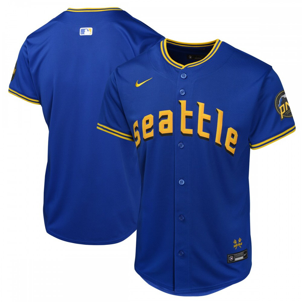 Seattle Mariners Youth City Connect Limited Jersey - Blue-Pro Kit Vault | Brand New 26/27 Sports Jerseys